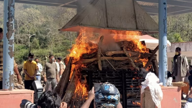 Anand singh bisht cremation 1587454598