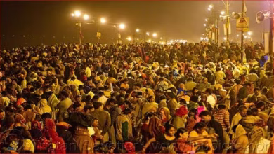 Pilgrimage crowd
